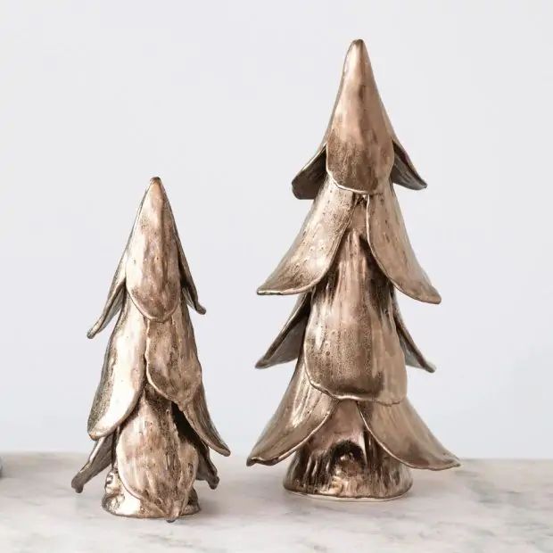 Modern Charms Copper Finish Christmas Tree | Antique Farm House