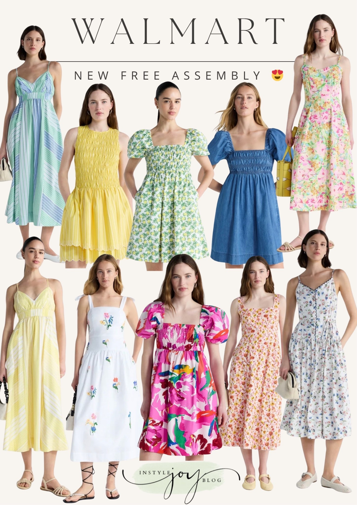 Walmart🌼 New dresses from Free Assembly! 🙌

Summer dresses 2026 / Mother’s Day dress 2026 / graduation dress / affordable fashion 

#walmartstyle @walmart

#LTKMothersDay #LTKTravel #LTKSeasonal