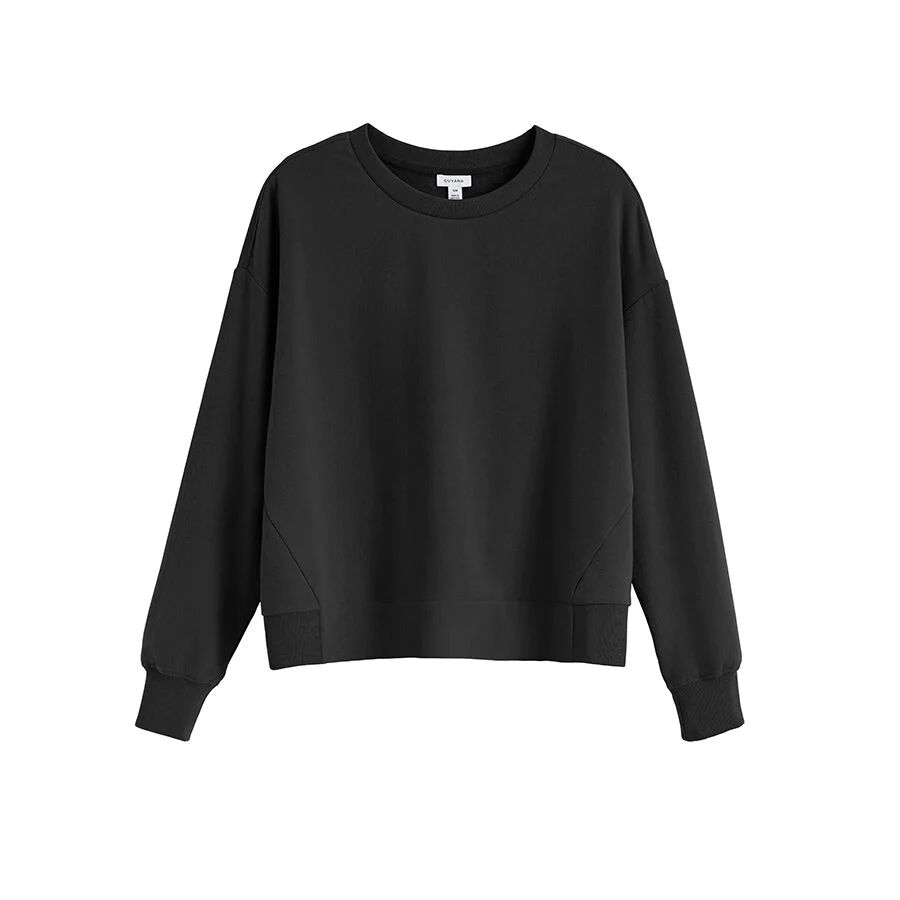 Fleece Cropped Sweatshirt | Cuyana