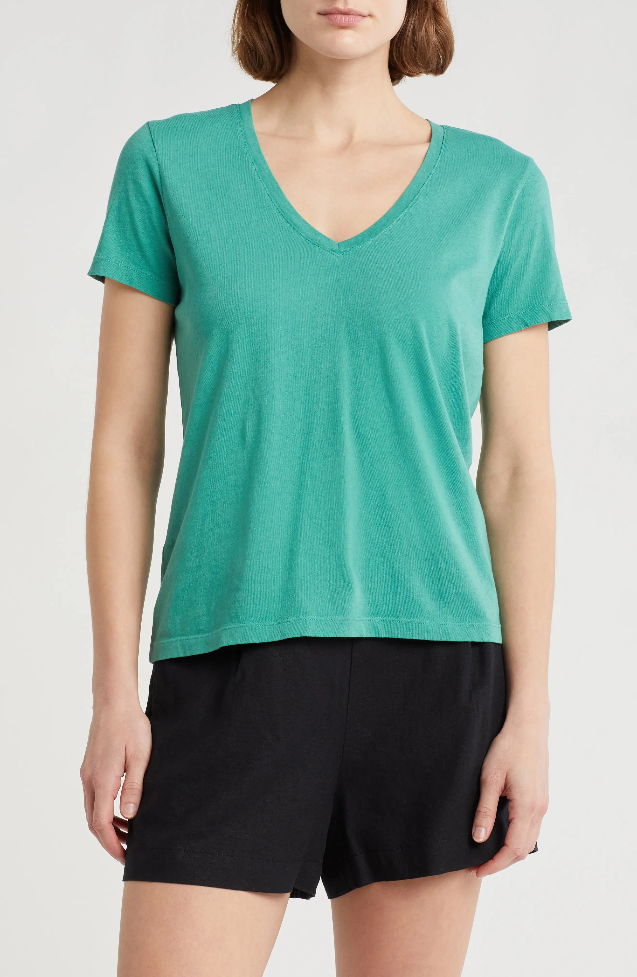 Madewell Softfade V-Neck Tee (Women) | Nordstromrack | Nordstrom Rack