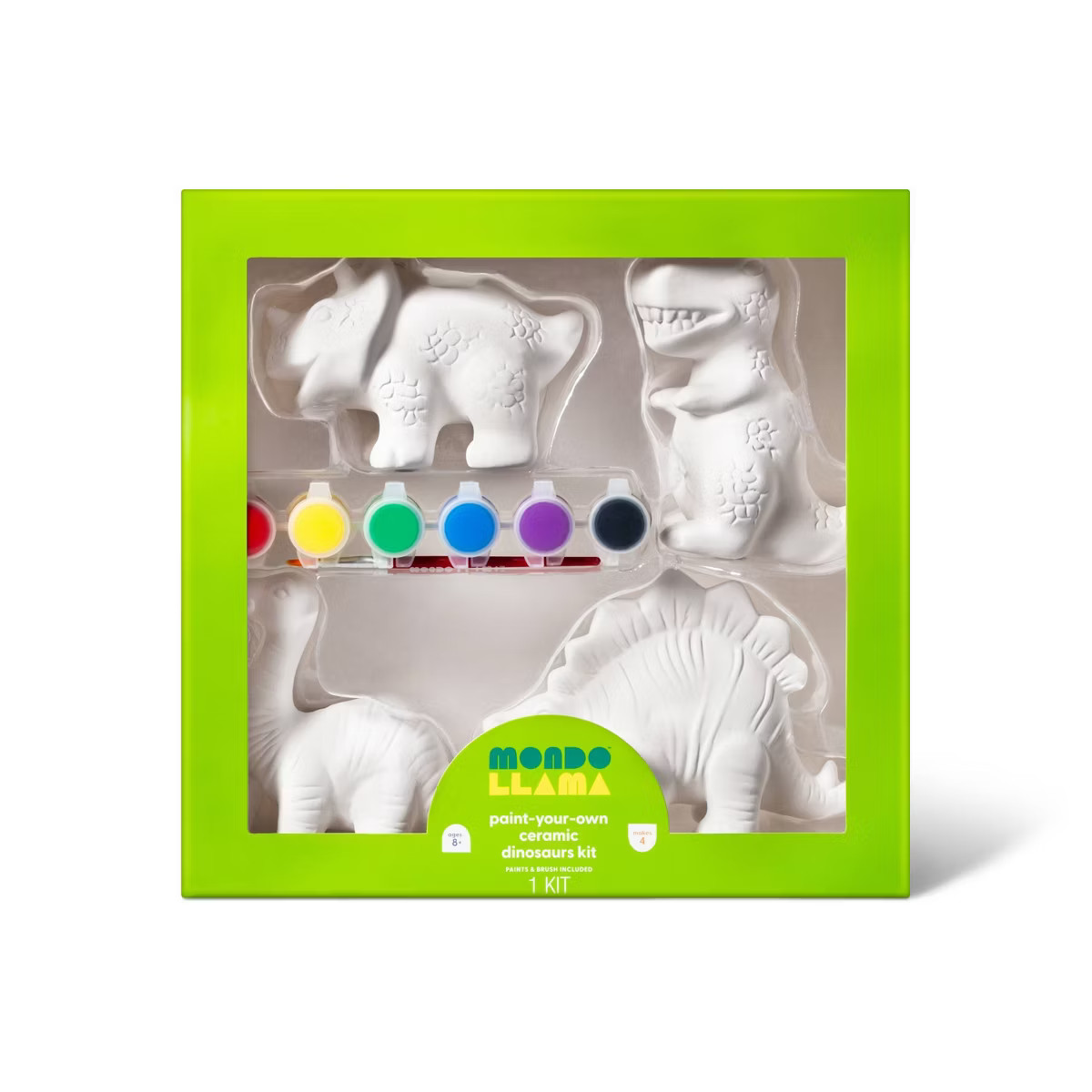 Paint-Your-Own Ceramic Dinosaurs Kit - Mondo Llama™ | Target