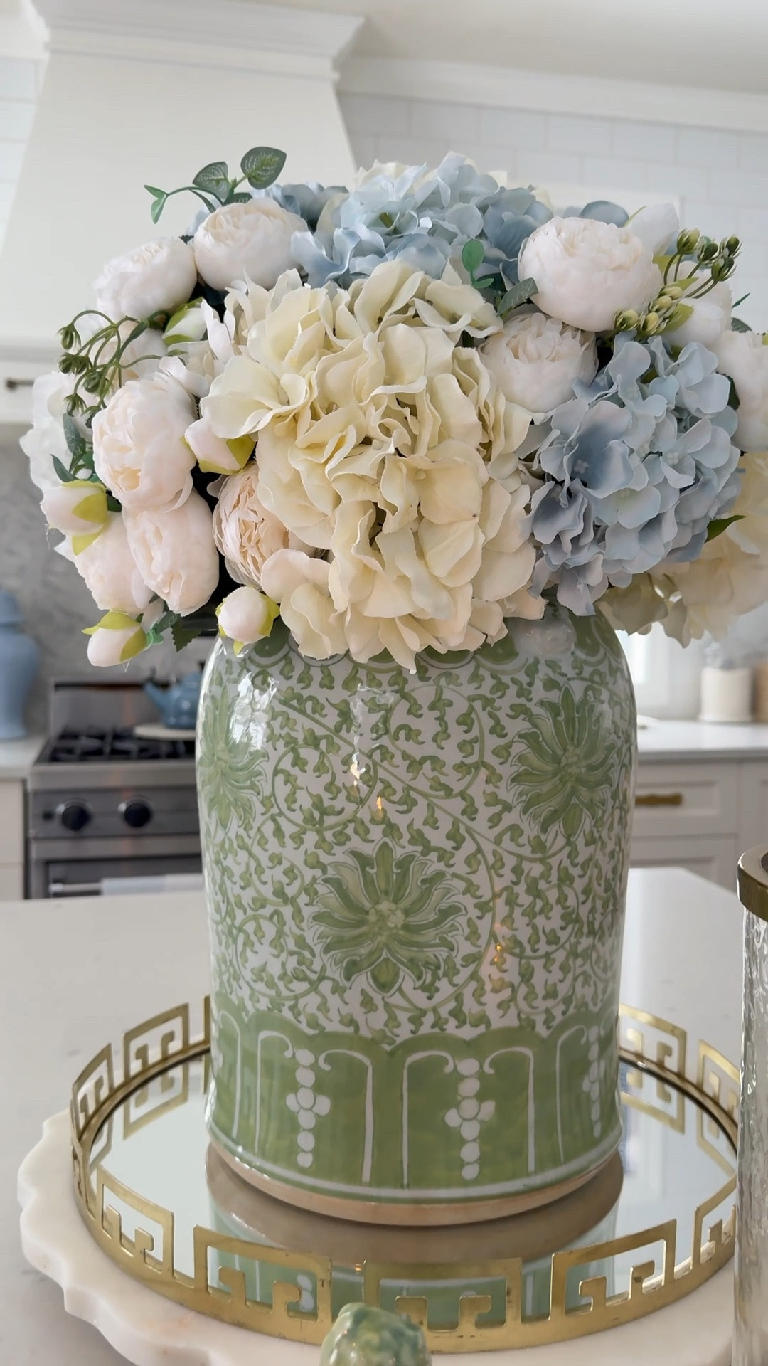 The most gorgeous green and white ginger jar!! Layering this green piece is a game changer for spring!

#LTKSeasonal #LTKHome