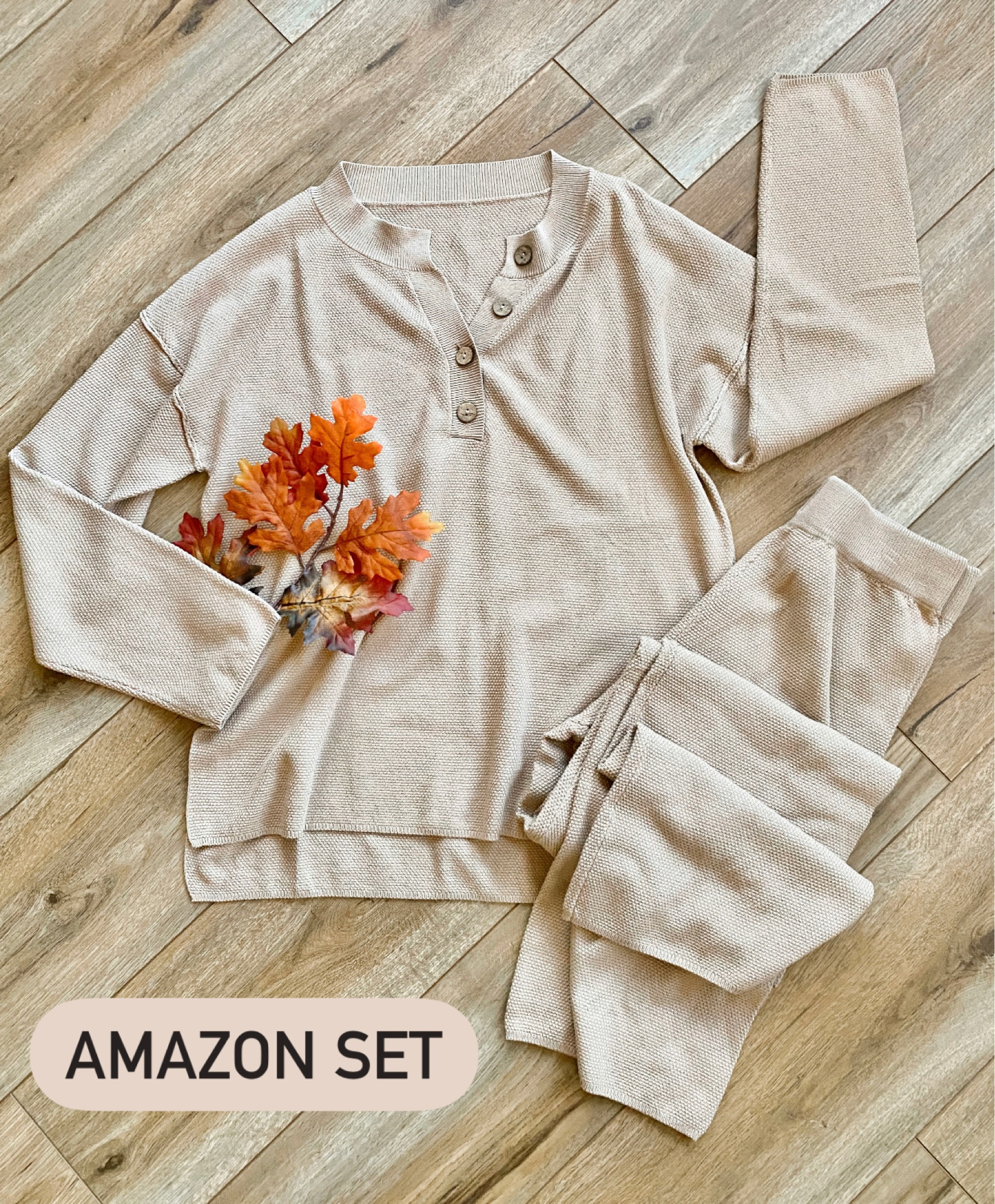 Amazon set. Amazon fashion. Matching set. Free people look alike. 

#LTKstyletip #LTKsalealert #LTKSeasonal