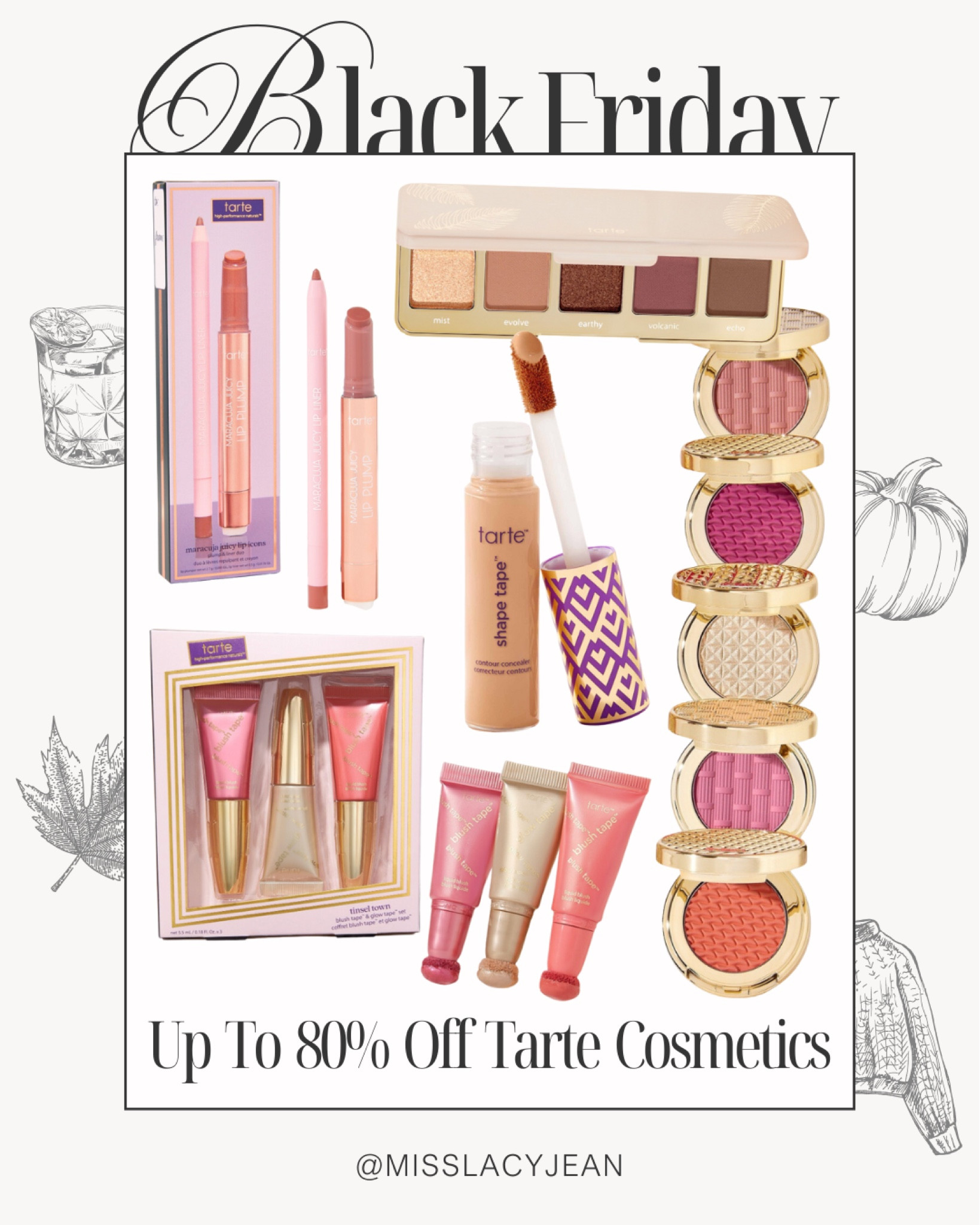Tarte Cosmetics Up To 80% Off ✨

tarte cosmetics // black friday 2024 // black friday deals // tarte // beauty finds // beauty essentials // concealer // mascara // eyeshadow palette

#LTKCyberWeek #LTKBeauty #LTKFindsUnder50