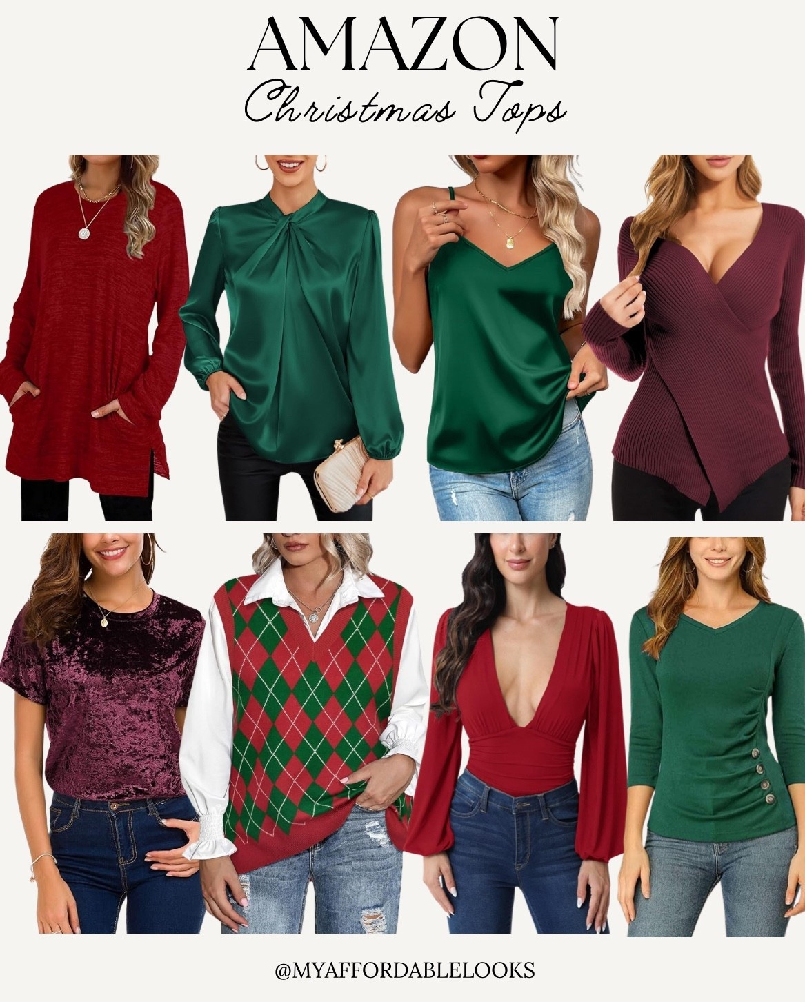 Amazon Holiday Tops

#LTKootd #LTKHoliday #LTKSeasonal