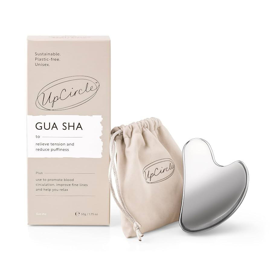 UpCircle Gua Sha Facial Tool - Relieves Tension, Aids Lymphatic Drainage + Boosts Circulation for... | Amazon (UK)