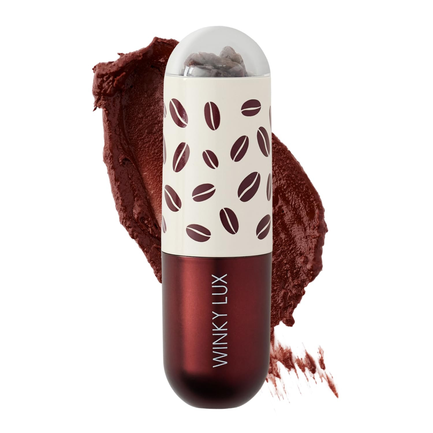 Winky Lux Espresso 'Tini Lip Balm, Ultra-Moisturizing Warm Nude Color with Ceramides, Jojoba Oil,... | Amazon (US)