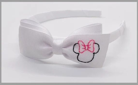 Classic Minnie "Lottie" Hard Headband | Etsy (US)