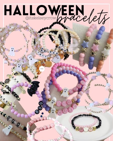 Halloween
Pink Halloween
Boo basket
Bracelet 
Customer bracelet
Teacher


#LTKstyletip #LTKunder50 #LTKSeasonal