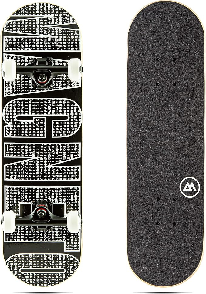 Magneto Kids Complete Skateboard | 27.7” x 7.75” | Maple Deck Components and Grip Tape | Full... | Amazon (US)