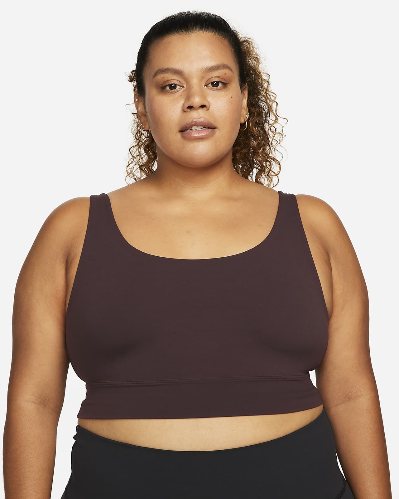 Nike Yoga Luxe Women's Infinalon Cropped Tank (Plus Size). Nike.com | Nike (US)