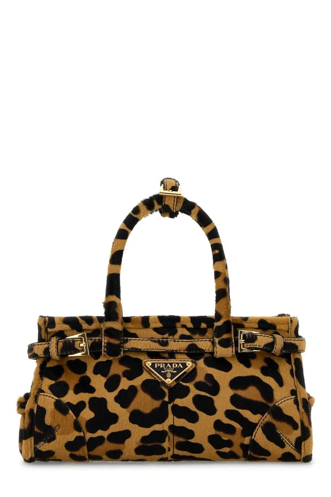 Prada Printed Top Handle Tote Bag | Cettire Global