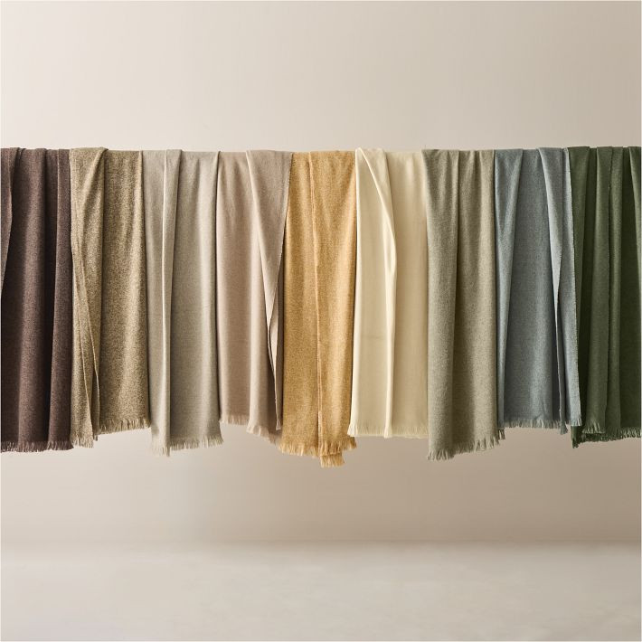 Brushed Woven Throw | West Elm (US)
