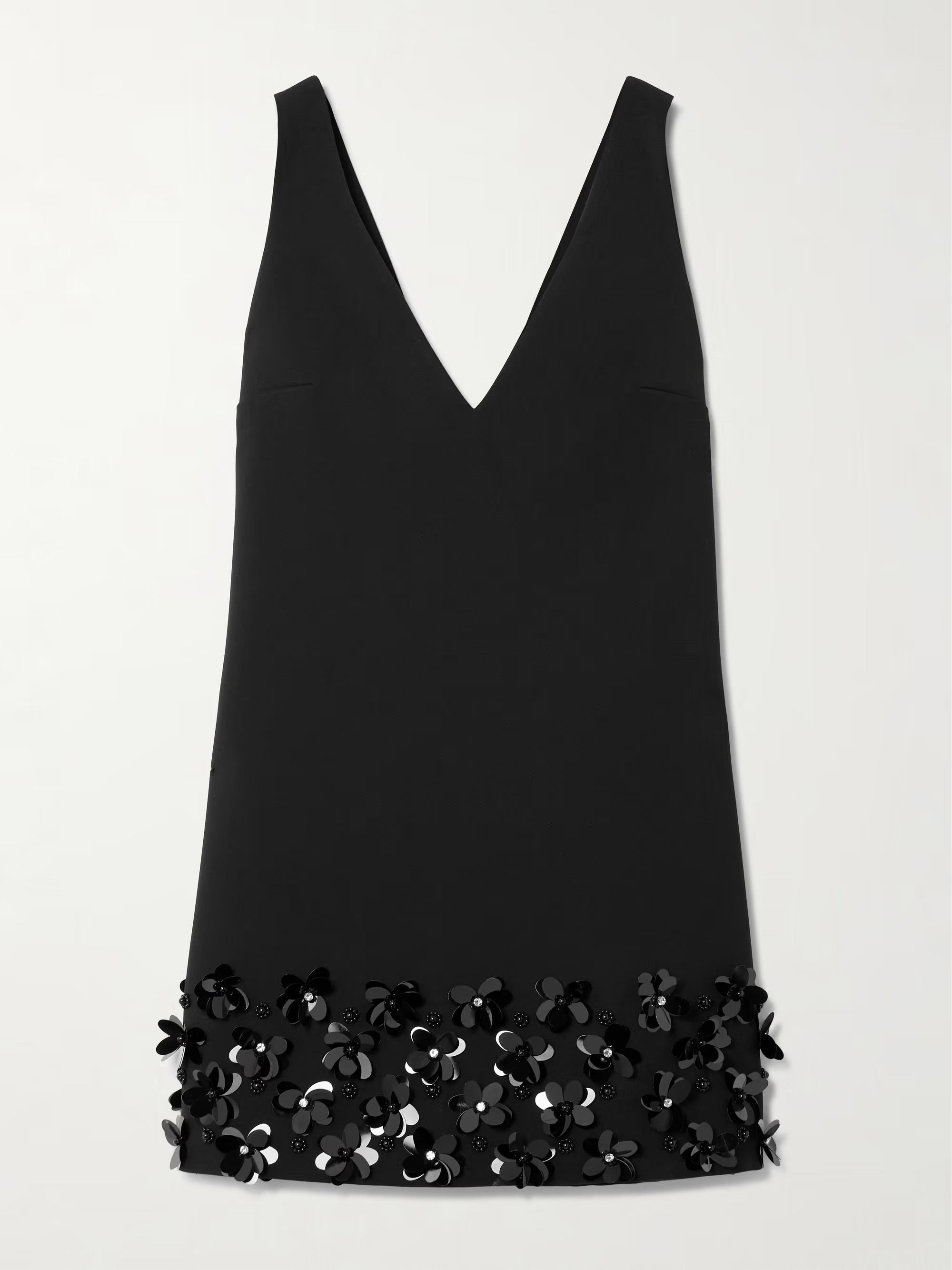 Embellished crepe mini dress | NET-A-PORTER (UK & EU)