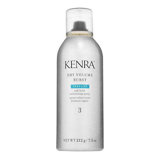 Kenra Dry Volume Burst 3 | Instant Volume Hairspray | Soft Hold Volumizing Spray | Dry Applicatio... | Amazon (US)