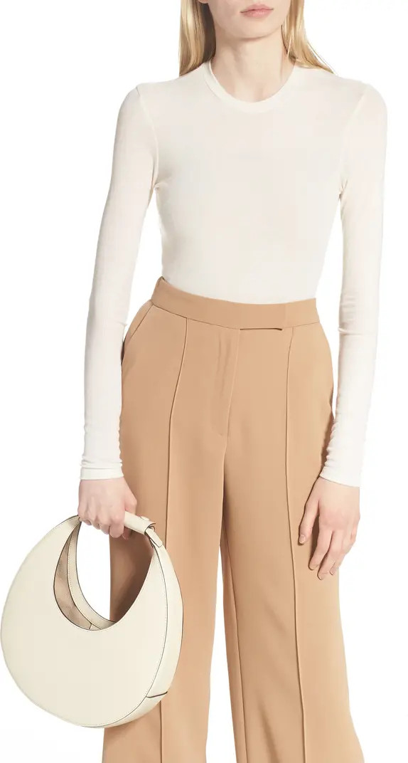 Leather Moon Bag | Nordstrom