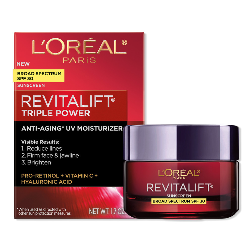 L'Oreal Revitalift Triple Power Face and Neck Moisturizer SPF 30 | Ulta
