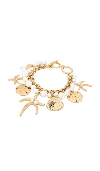 Adriana Bracelet in Gold | Revolve Clothing (Global)