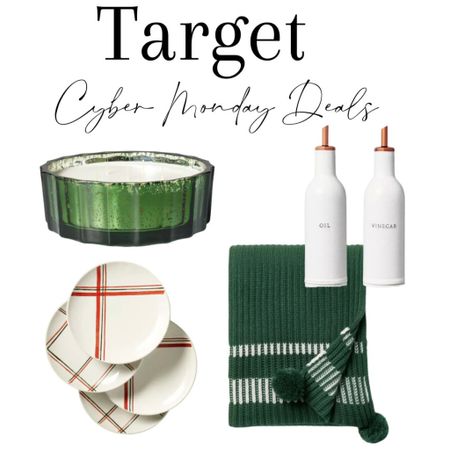 Target cyber Monday! 
Last minute deals! 
Candle 
Blanket 
Holiday dishes 
Shakers 

#LTKGiftGuide #LTKCyberWeek #LTKHoliday