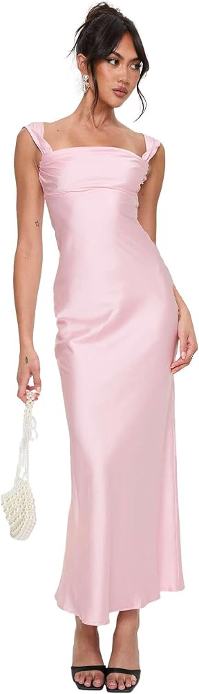 Princess Polly Women's Azura Off the Shoulder Maxi Dress | Amazon (US)