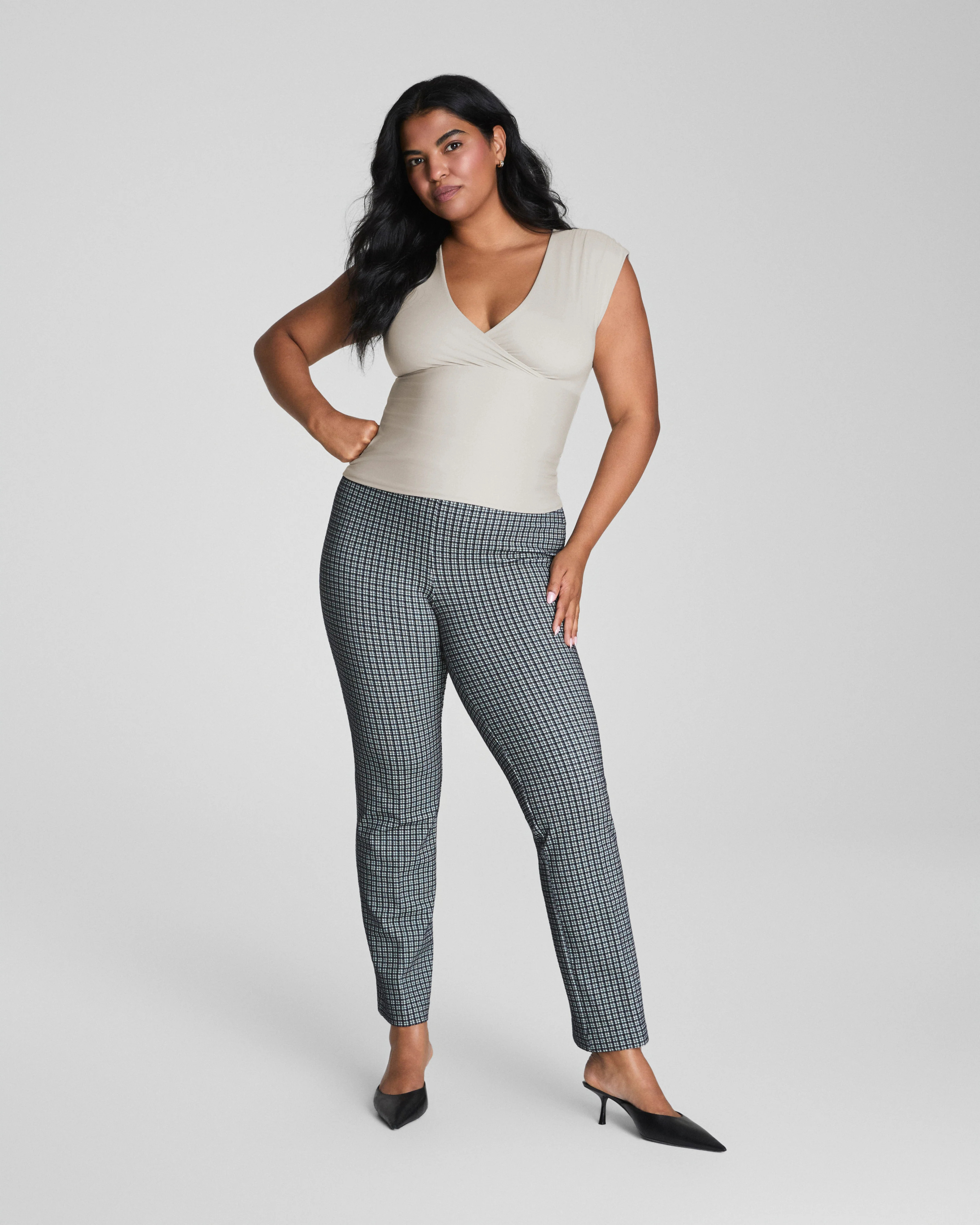 Ponte Slim Straight Pant | Spanx