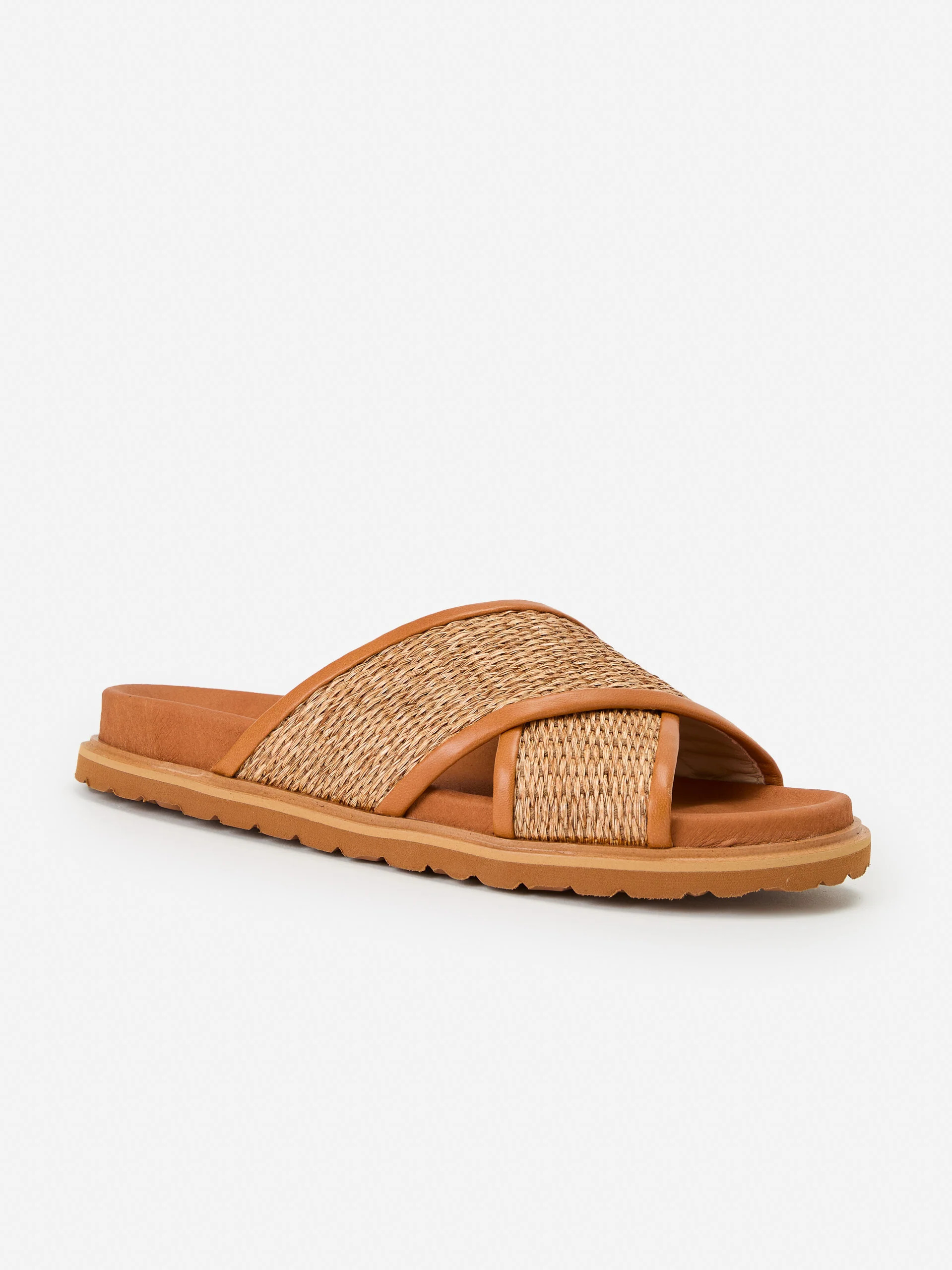 Natural Solid Palma Raffia Sandals | Women's Shoes | J.McLaughlin | J.McLaughlin