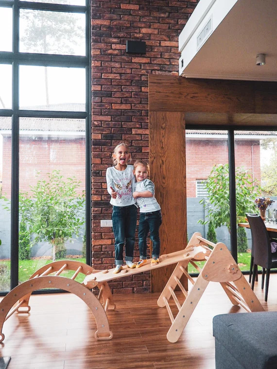 Set of three items Pikler Arch Pikler ramp and Pikler Triangle | Etsy | Etsy (US)