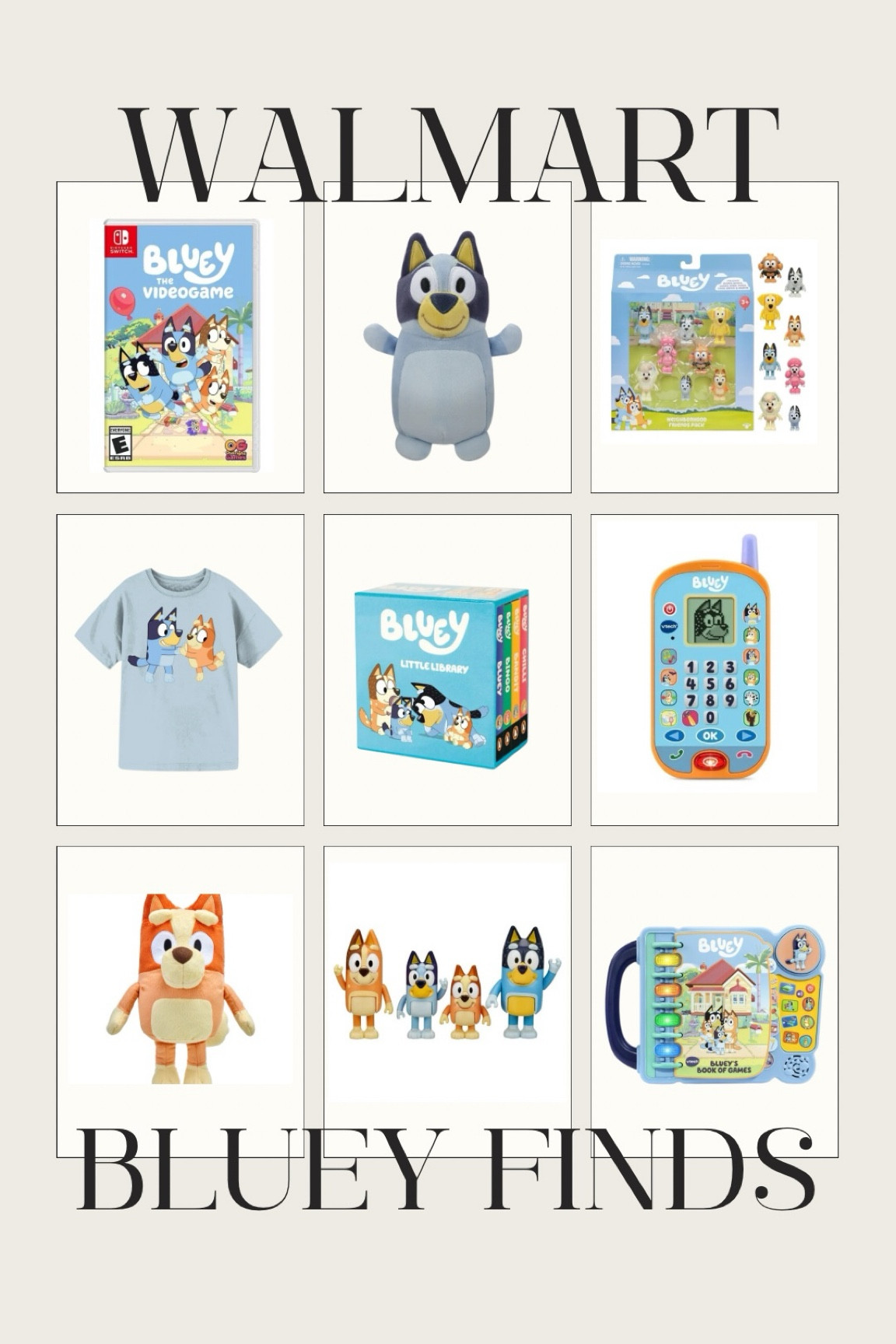 We are a Bluey family! Walmart has some of the best toys and Bluey gifts right now. Zoey went crazy for this 6 Volt Bluey car!! 

@walmart #walmartpartner #walmartfinds 