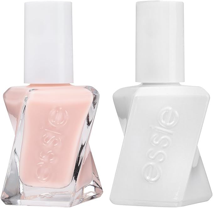 essie Gel Couture Longwear Nail Polish + Top Coat Kit, Fairy Tailor, 0.46 fl. oz. | Amazon (US)