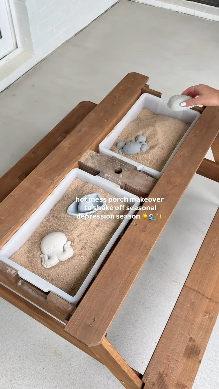 Hot mess porch update for spring and summer ☀️ 

Seasonal kids family home porch flowers storage outdoor outside spring summer 

#LTKmomlife #LTKKids #LTKHome