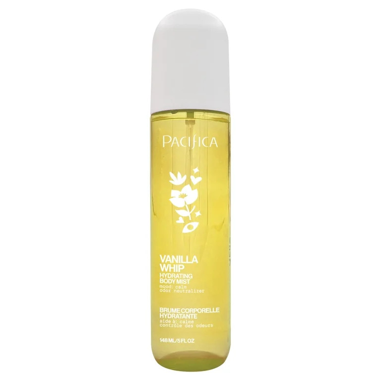 Pacifica Hydrating Body Mist Vanilla Whip for Unisex, 5 fl oz | Walmart (US)
