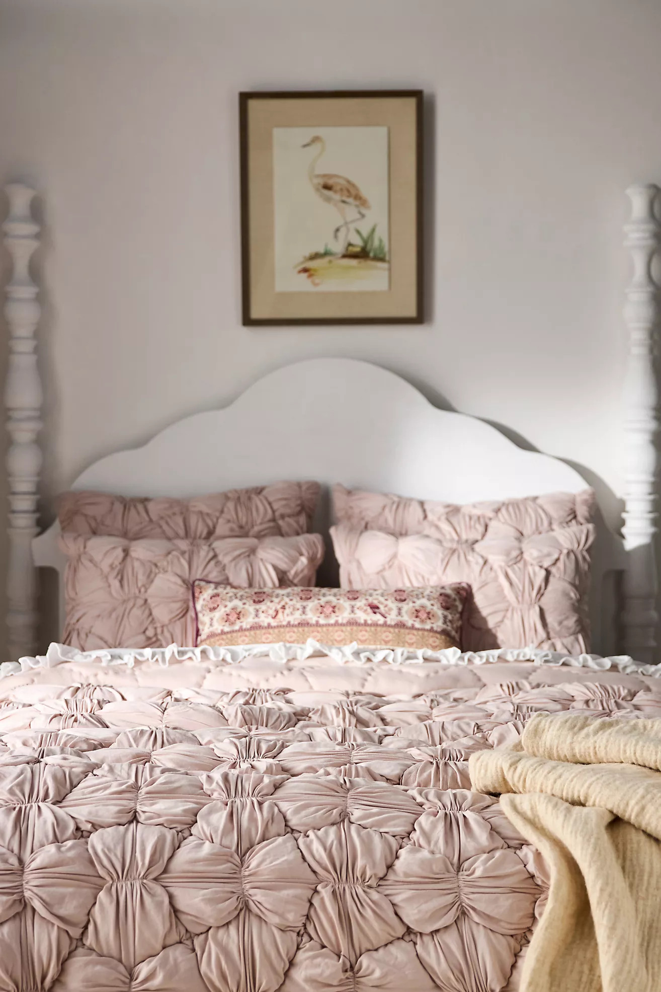 Constance Cotton Jersey Cloud Quilt | Anthropologie (US)