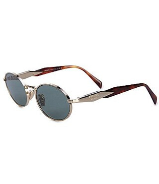 Prada Women's Pr 65zs 55mm Solid Sunglasses - Tortoise/Gold/Green | Dillard's
