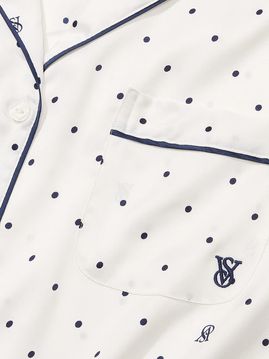 Buy Satin Long Pajama Set - Order Pajamas Sets online 5000000279 - Victoria's Secret US | Victoria's Secret (US / CA )