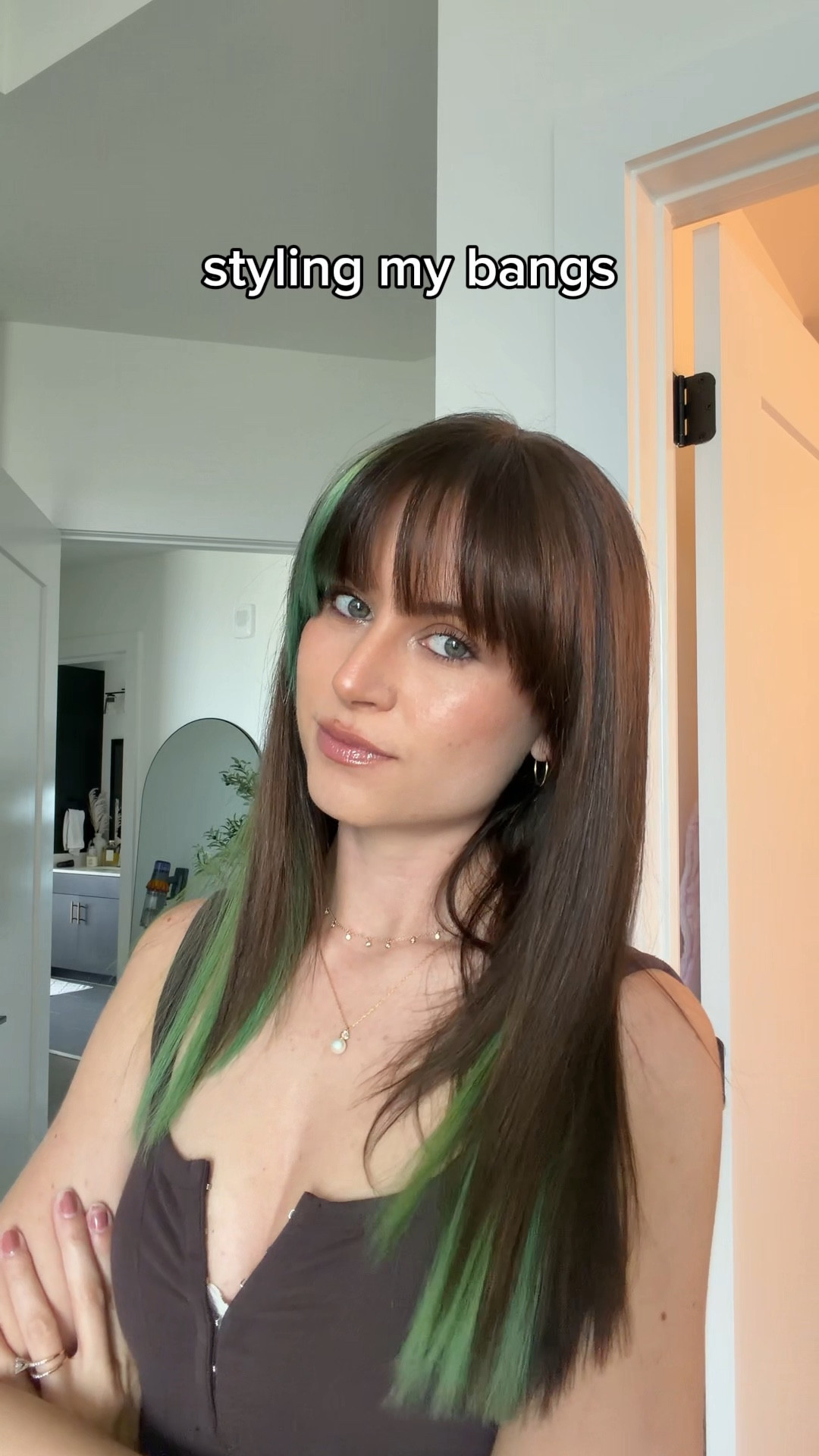 styling my bangs hair tutorial! 🫧 

#LTKmorningroutine #LTKgrwm #LTKselfcare