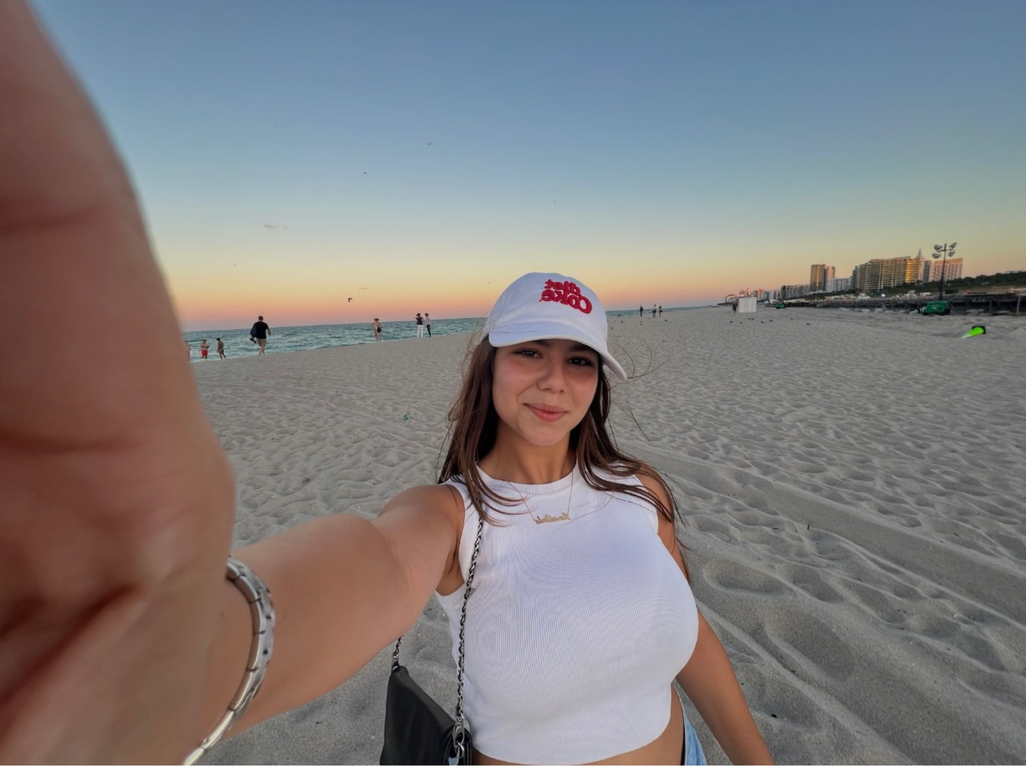 Top, coke hat, levi’s shorts, and a cute sunset ❤️‍🔥

#LTKFind #LTKbeauty #LTKfit