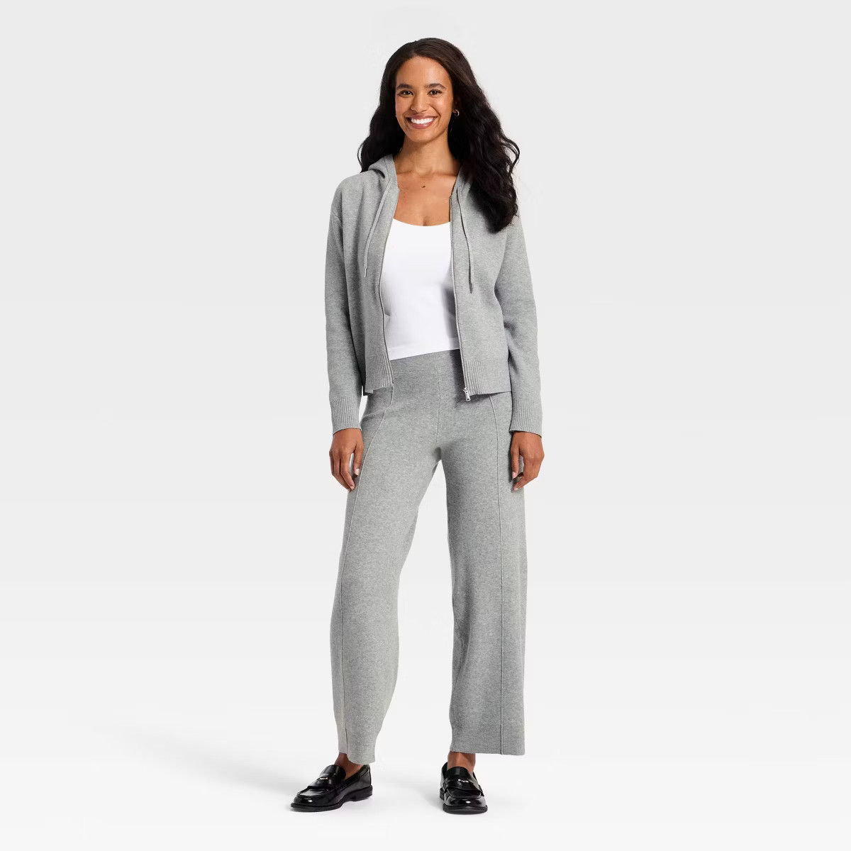 Women's Hooded Zip-Up Sweater - A New Day™ | Target