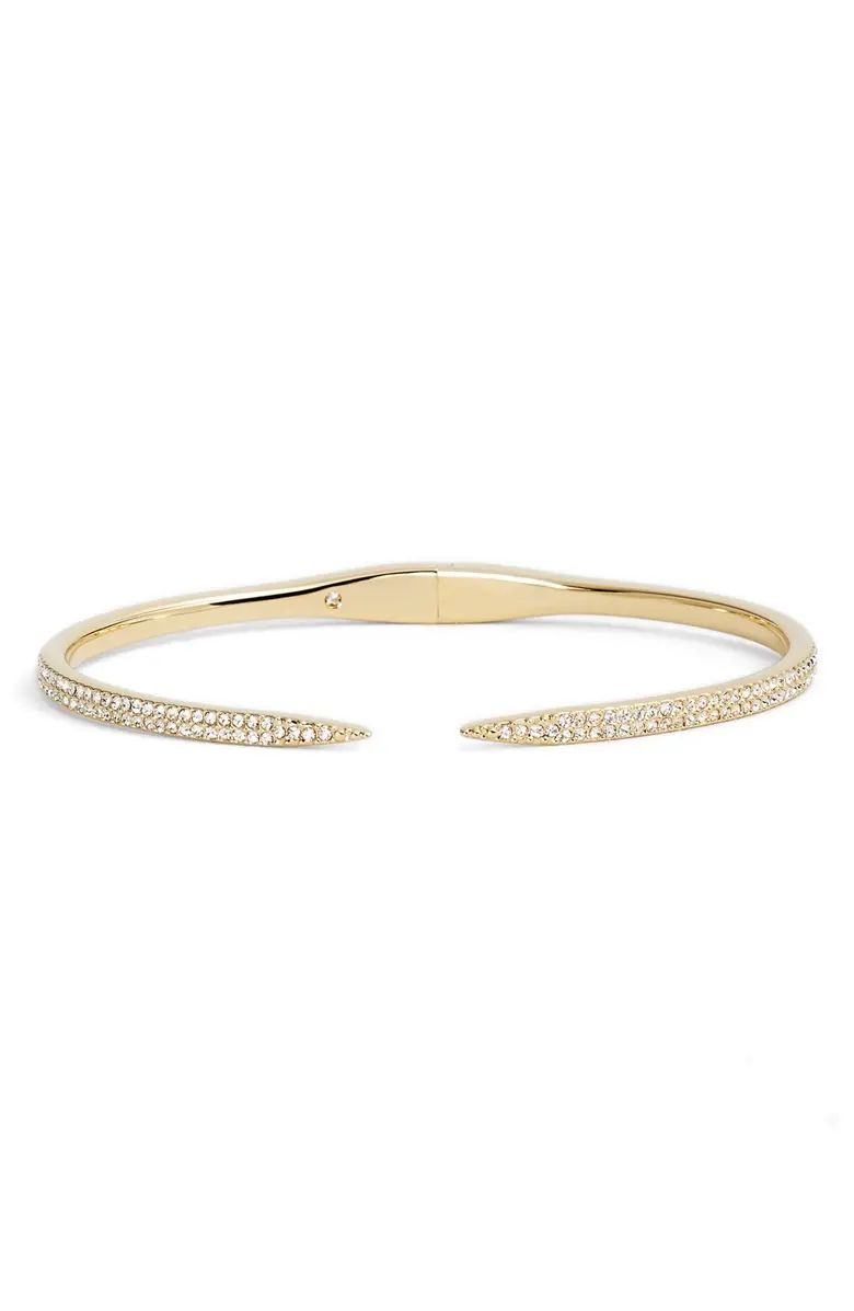 Nadri 'Tattoo' Pavé Hinge Bangle | Nordstrom