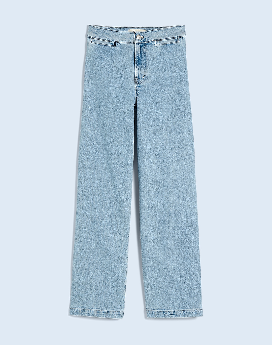 The Petite Emmett Wide-Leg Jean in Kieran Wash: Welt Pocket Edition | Madewell