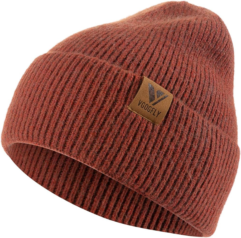 Vgogfly Beanie Men Slouchy Knit Skull Cap Warm Stocking Hats Guys Women Striped Winter Beanie Hat... | Amazon (US)