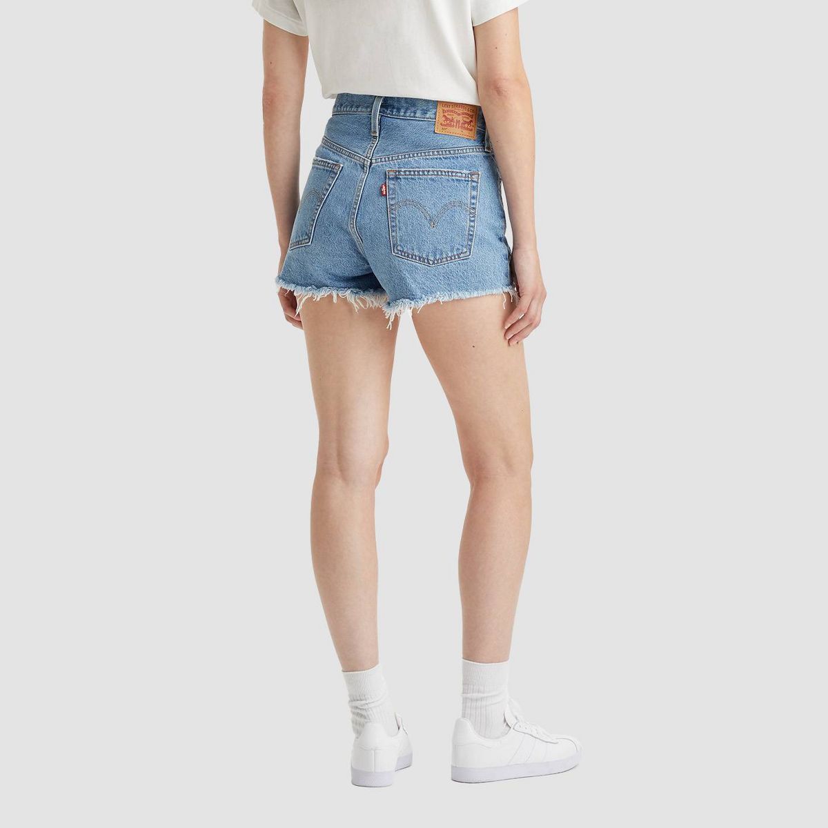 Levi's® Women's High-Rise Original Jean Shorts - Quiet Riot 25 | Target