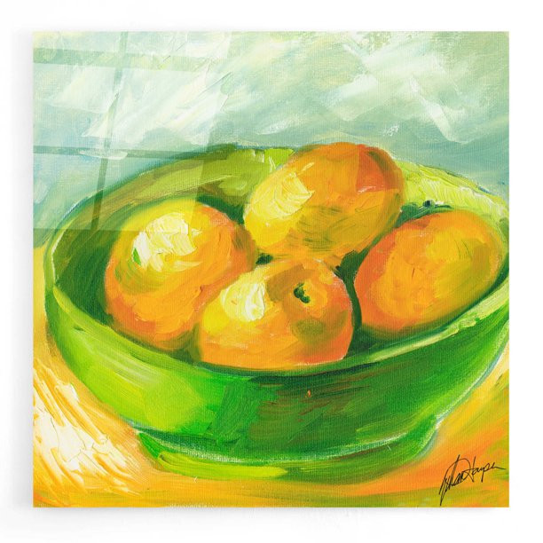 Epic Art "Bowl of Fruit I" by Ethan Harper, Acrylic Glass Wall Art, 12"x12" - Walmart.com | Walmart (US)
