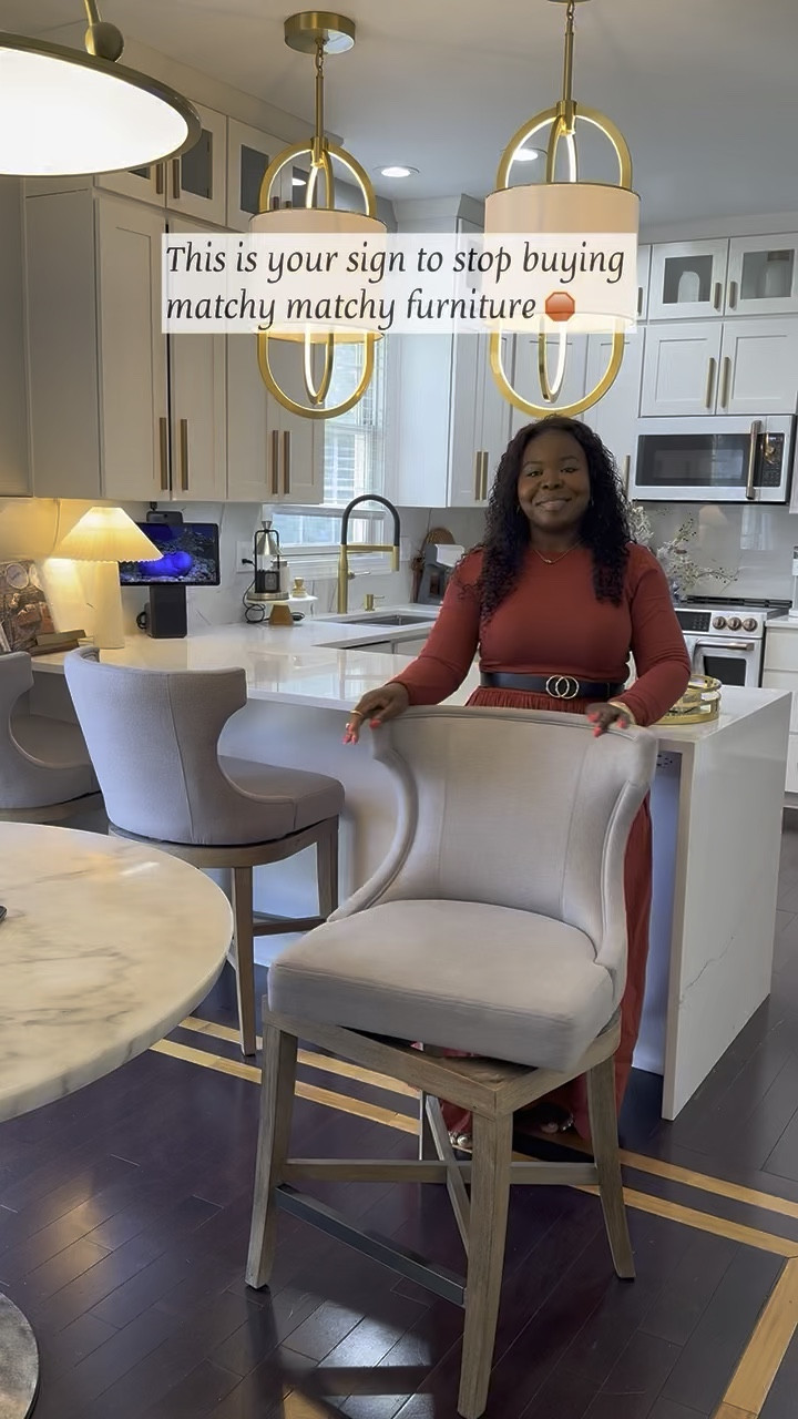 Mix and match dining seating for the win 🙌🏾

#LTKHome #LTKSaleAlert