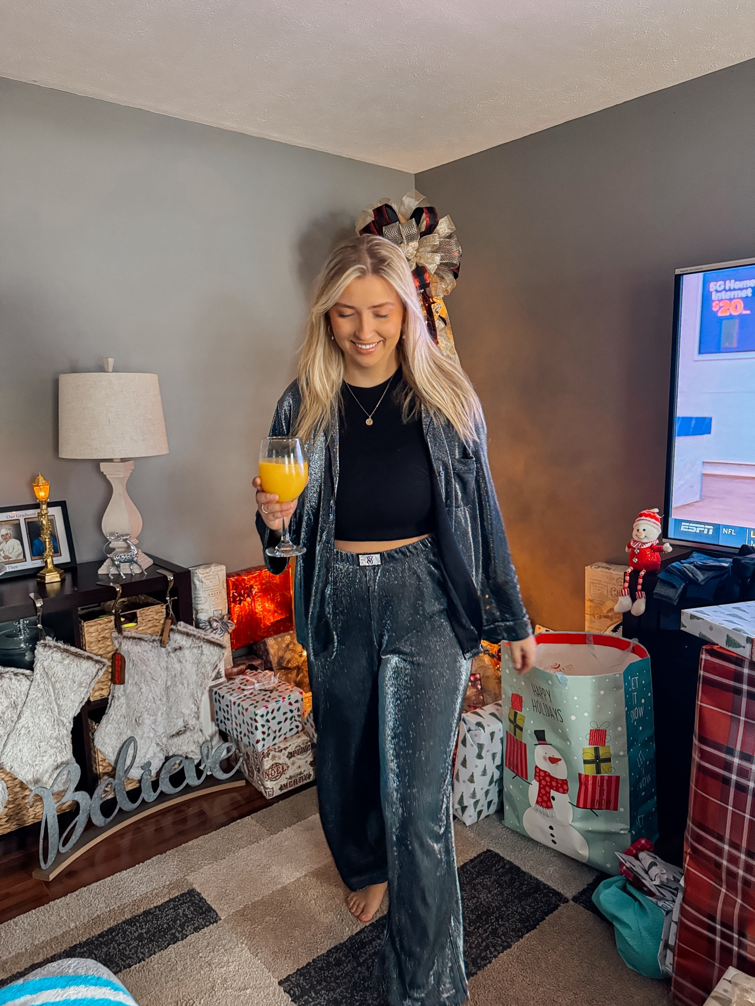 Christmas Day Fit 🤝🏼 Matching PJs 

#LTKsalealert #LTKmidsize #LTKhome