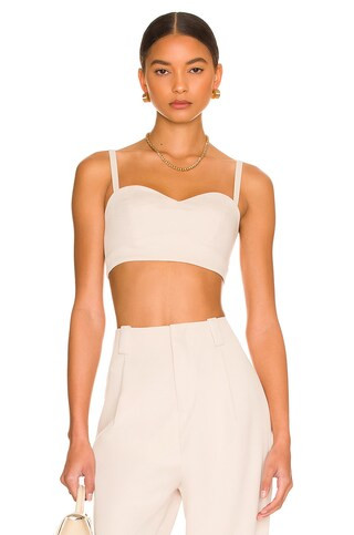 LPA Liviana Top in Beige from Revolve.com | Revolve Clothing (Global)