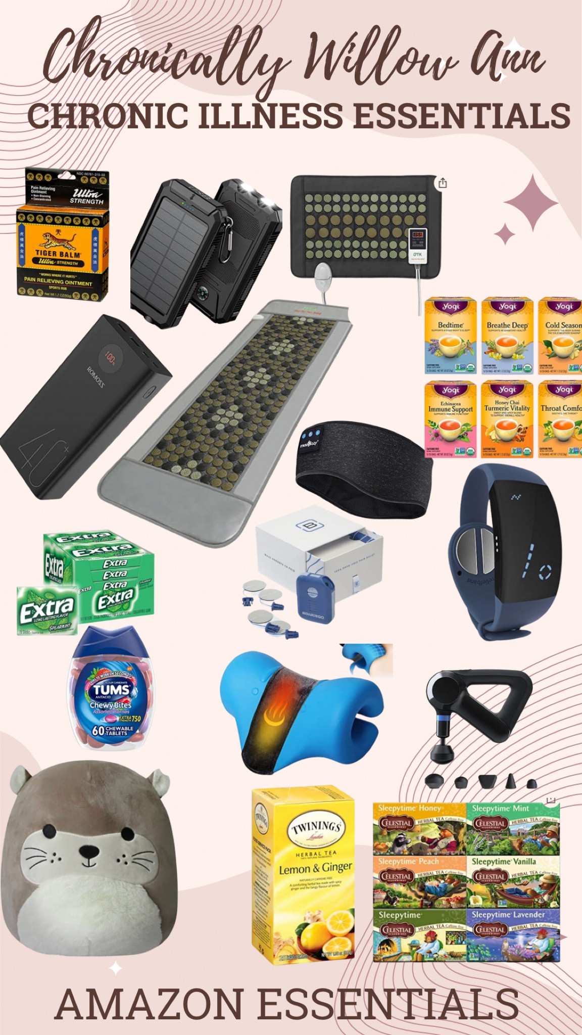 If I were to create a “Chronic Illness” starter pack. This is everything I would include. Obviously some people will appreciate ones more than the others but these are must haves. If you have a chronically I’ll friend these would make incredible gifts. Gifts for her, gifts for him, gifts for all, gifts for travel, gifts for pain, gifts for parents

#LTKCyberweek #LTKfamily #LTKhome