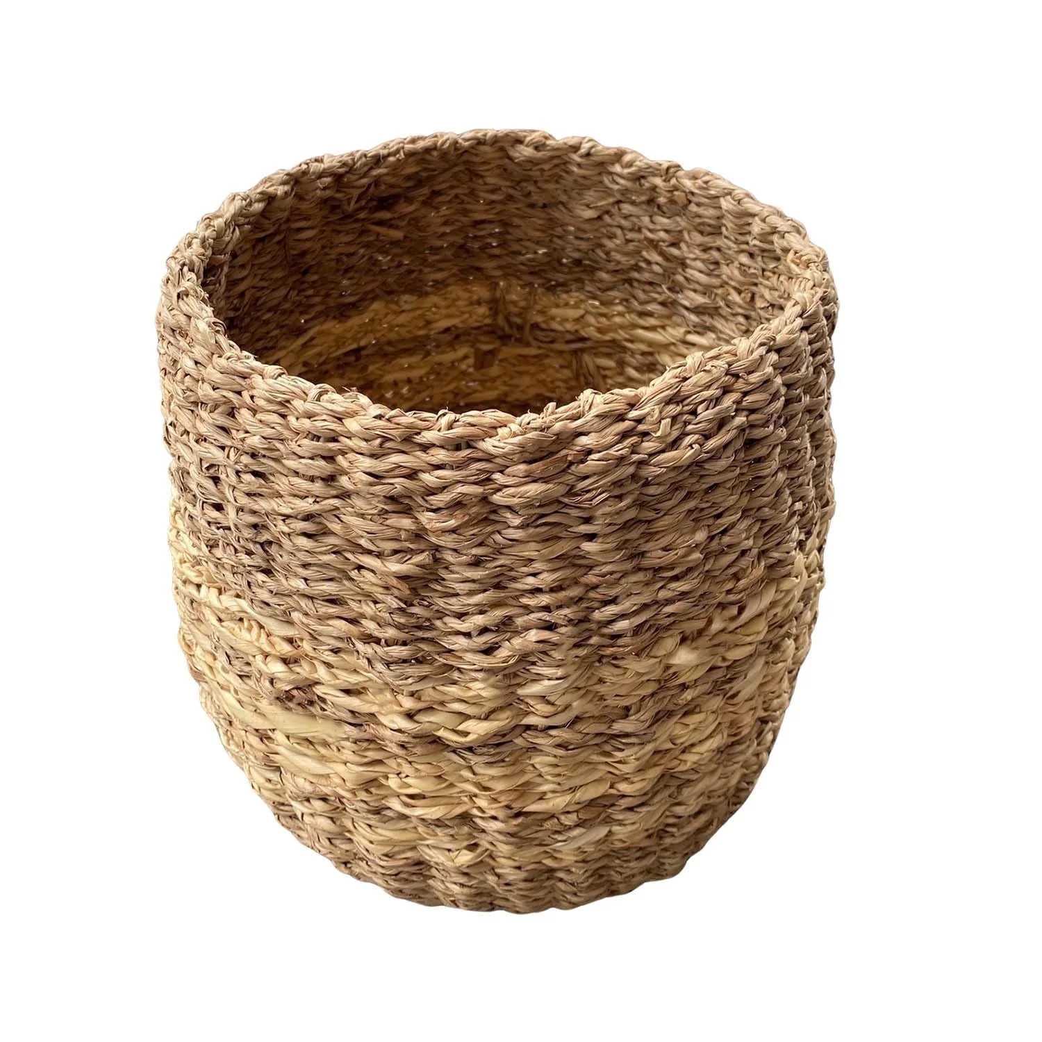 Laquedecraft Handwoven Natural Storage Seagrass Basket Basket for Bathroom, Bedroom, Office, Unde... | Walmart (US)