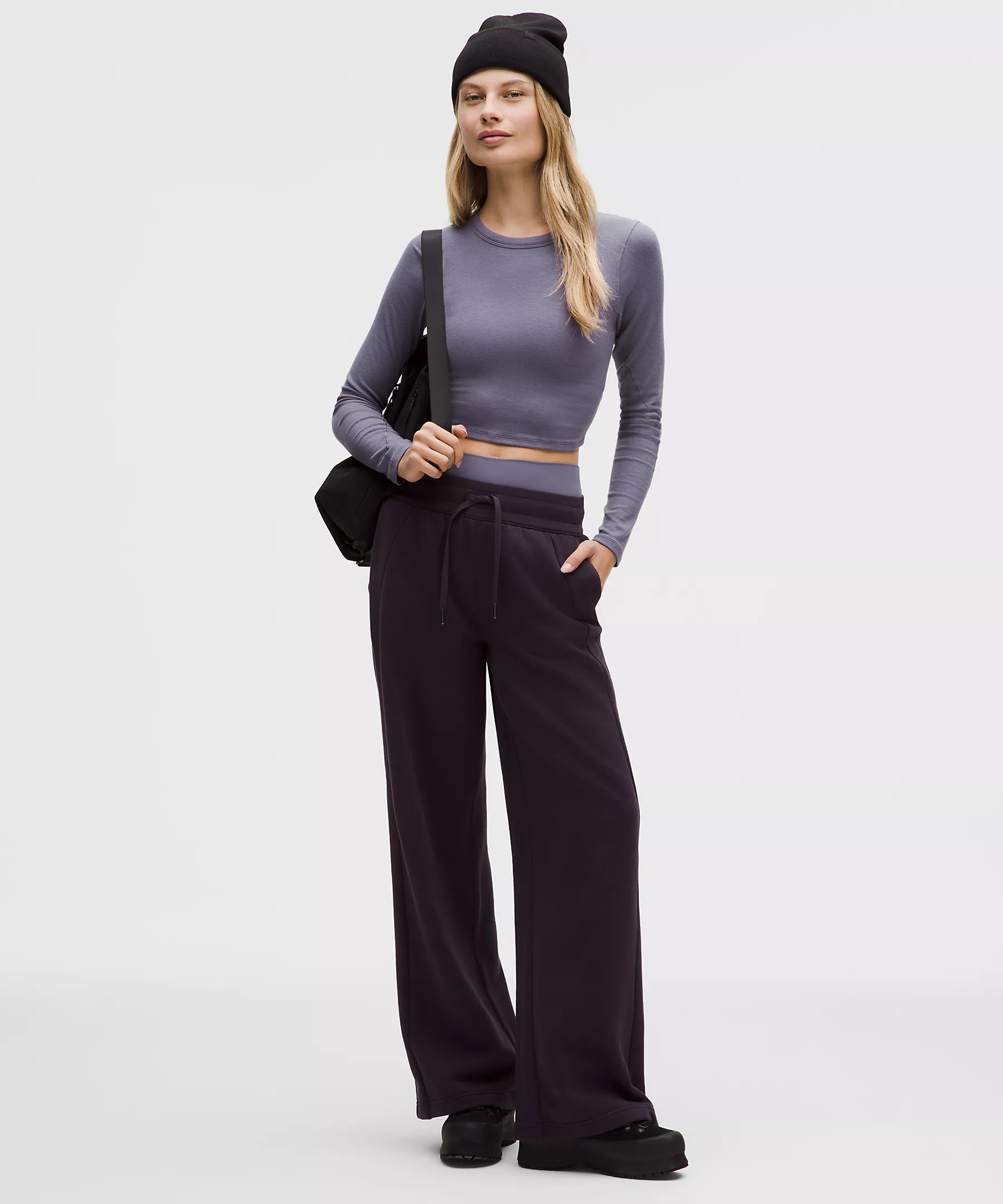 Hold Tight Straight-Hem Cropped Long-Sleeve Shirt | Lululemon (US)