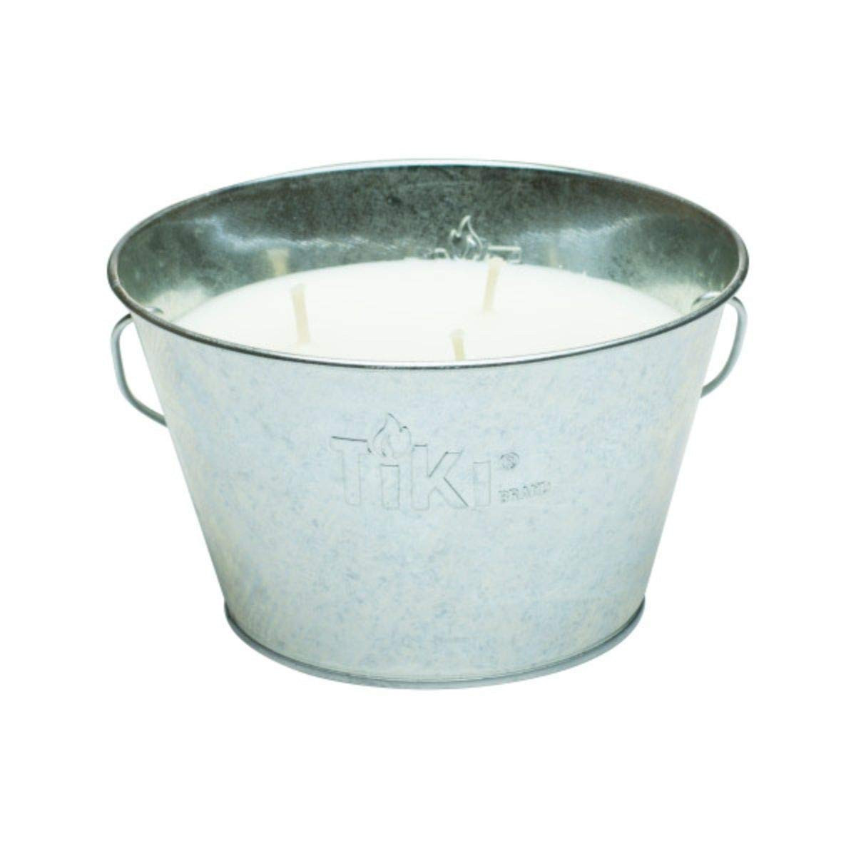 Citronella Candle 28-Ounce – Triple Wick Metal Bucket with Lid (Silver) – Long-Lasting Outdoo... | Amazon (US)
