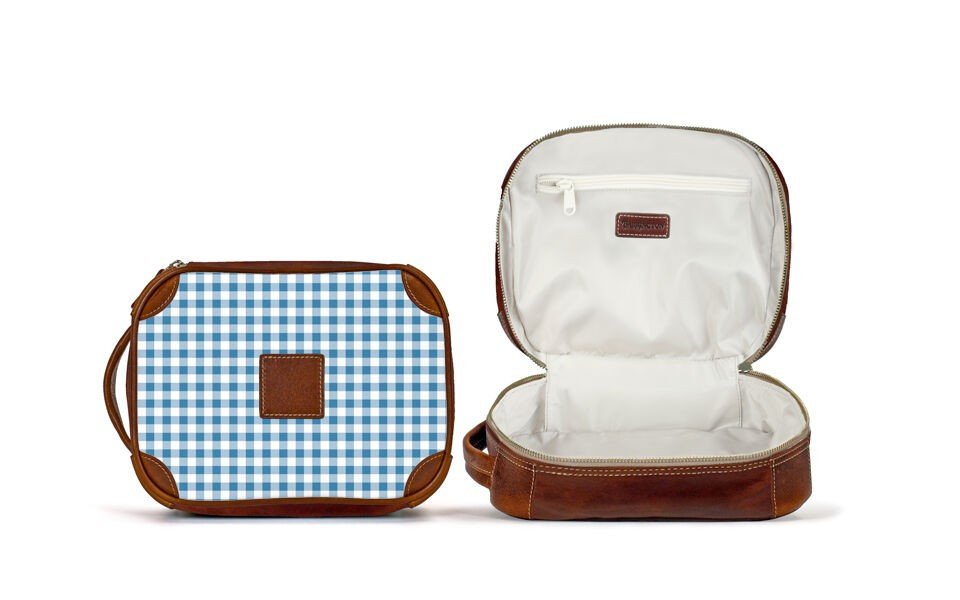 Cosmetic Kit  Leather Patch | Barrington Gifts